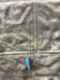 Enameled Arrowhead Necklace
