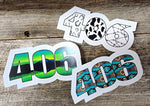406 Patterned Stickers