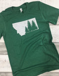 Montana Distressed Pine Trees