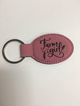Farm Girl Key Chain