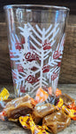 Griz Winter drinking glass