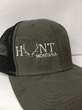 Topography Hunt MT Caps
