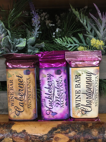 Wine Flavored Candy Bars (3 variants)